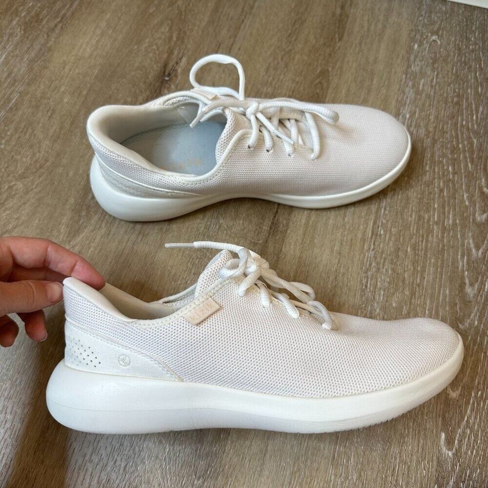 Kizik Madrid Eco Knit Marshmallow White Sneaker